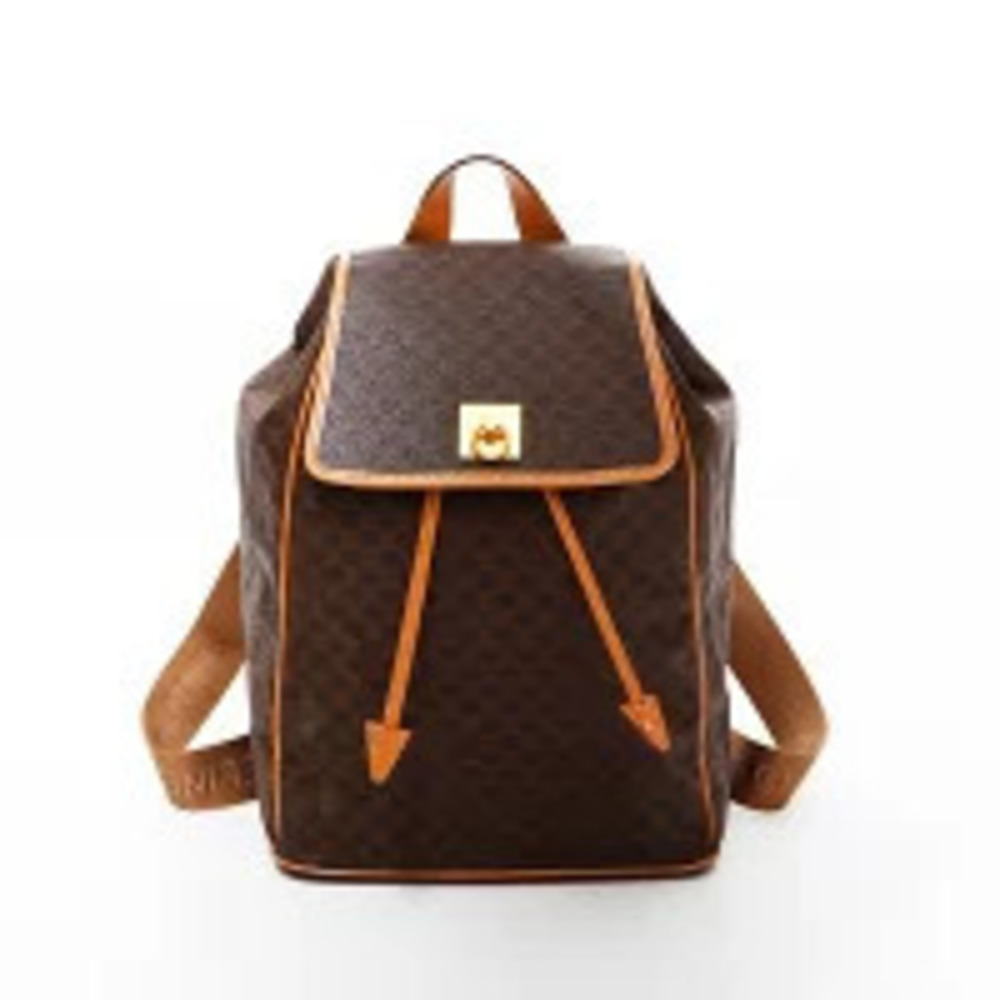 Celine Macadam Backpack Daypack Brown